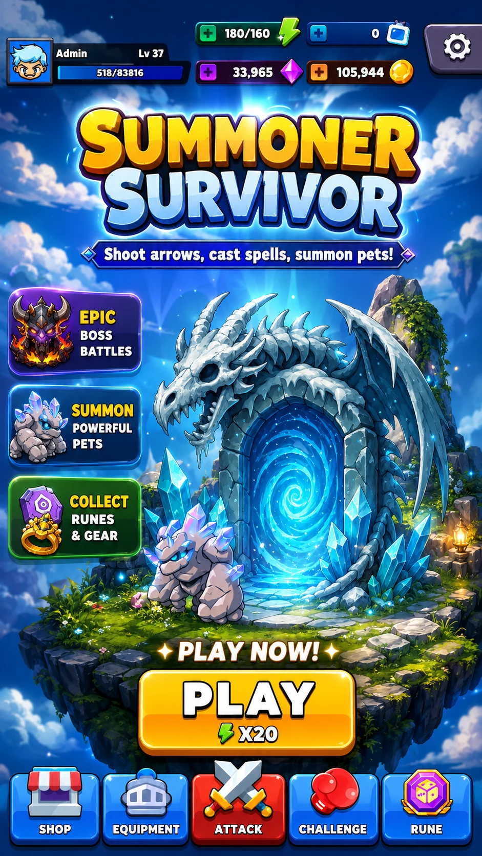 Summoner Survivor screenshot
